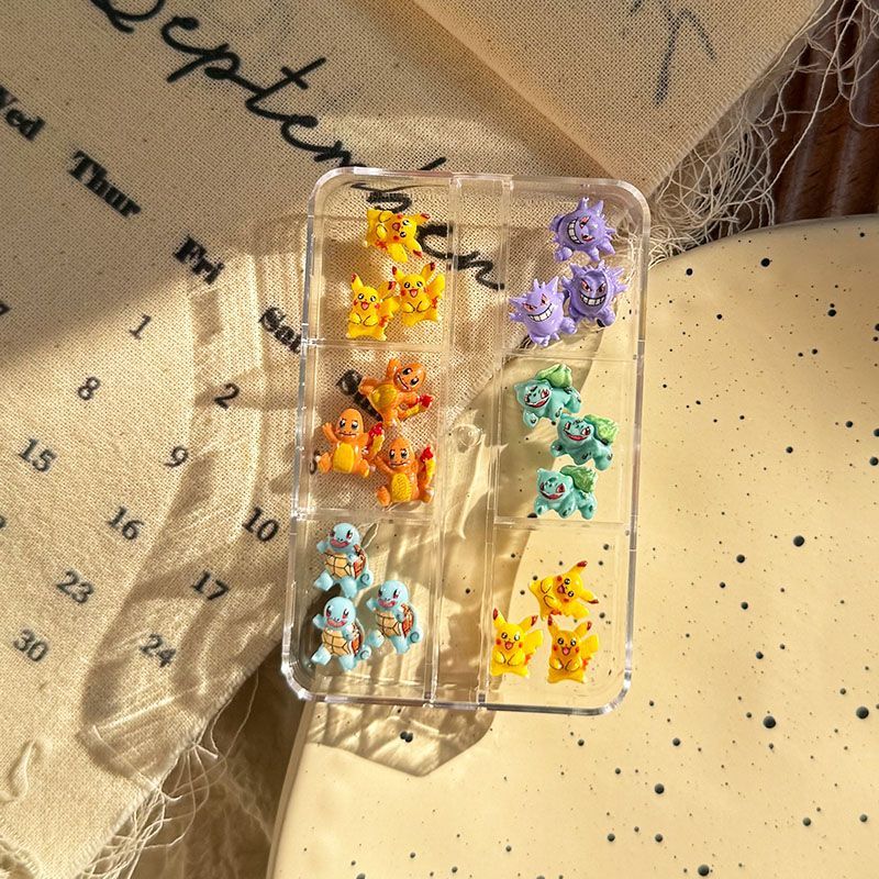 Acessórios de nail art Pokémon - Resin Art Decor avaliação e preço