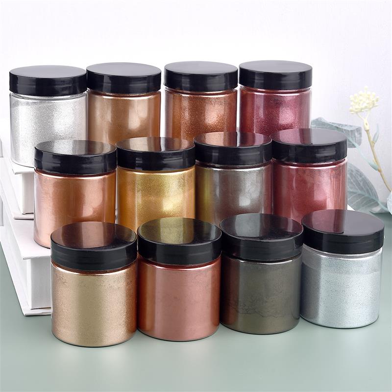 50g shimmer metálico ouro prat - Resin Art Uv avaliação e preço